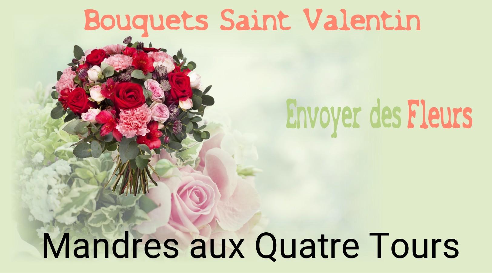 Roses de Saint-Valentin livrées à Mandres-aux-Quatre-Tours